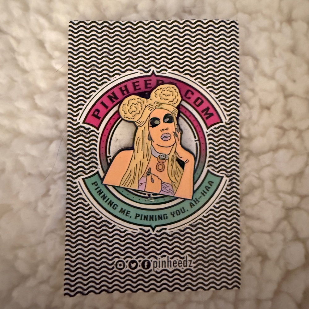 RuPaul’s Drag Race Alaska ThunderF Enamel Pin